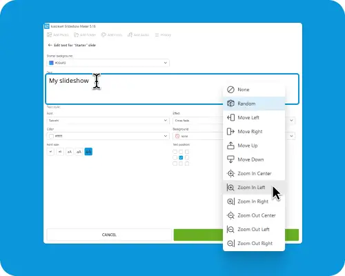 Customize Your Video